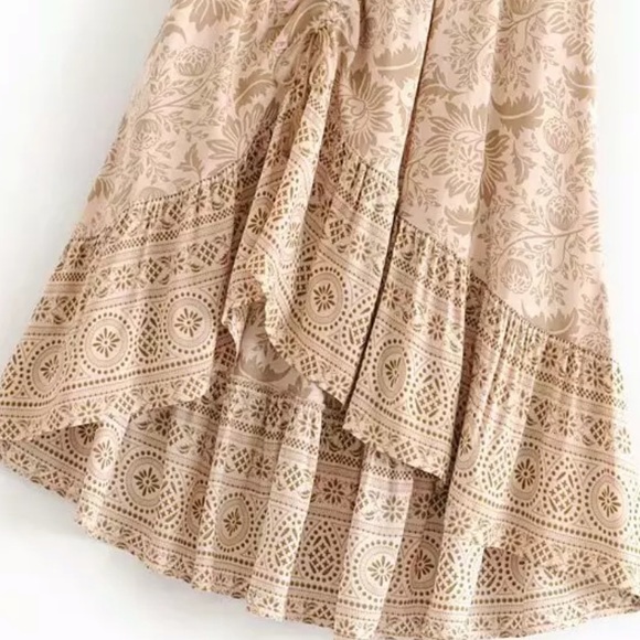 Lioness Ruched Maxi Skirt / Smoky - Picture 10 of 12